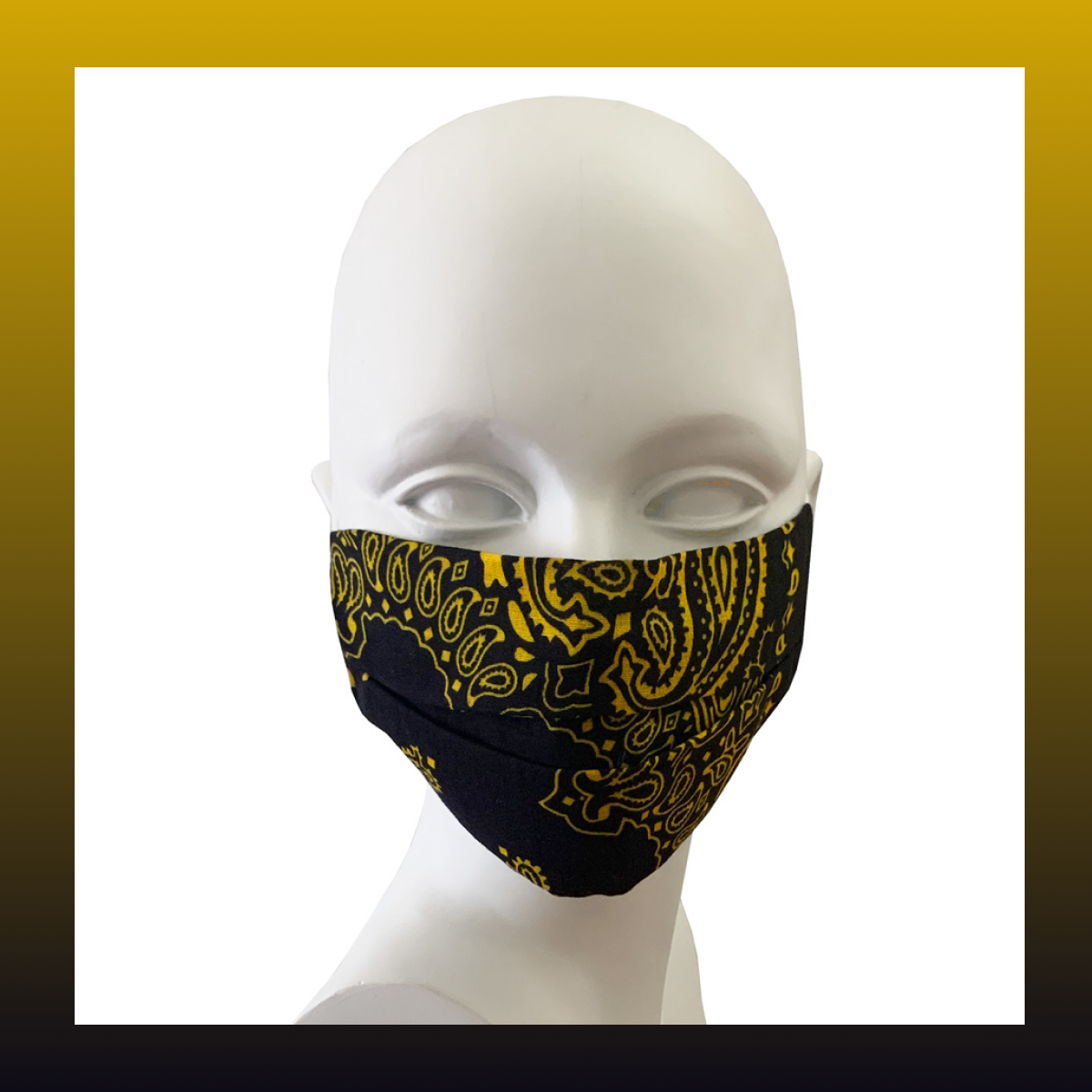 BLACK YELLOW MASK